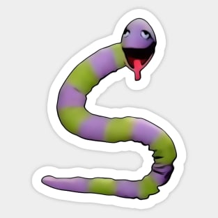 Sammy the Snake Sticker